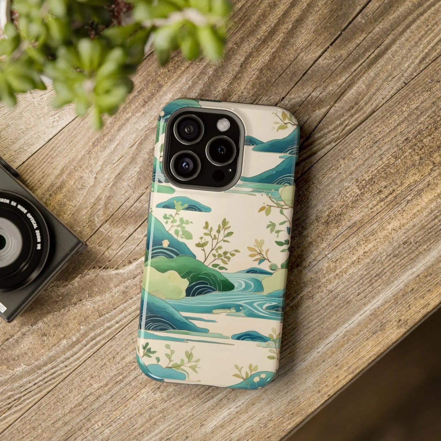 Nature Landscape Phone Case for iPhone 12-16 and Samsung Galaxy S21-S22 Models - KarArmDesign