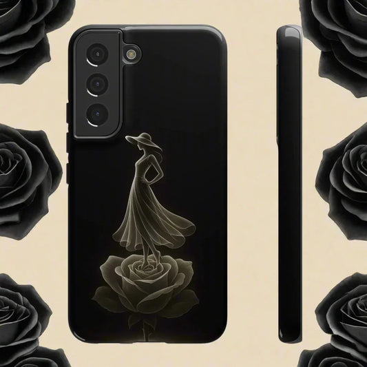 Elegant Woman Phone Case for iPhone 12-16 and Samsung Galaxy S20-S25 Models - KarArmDesign