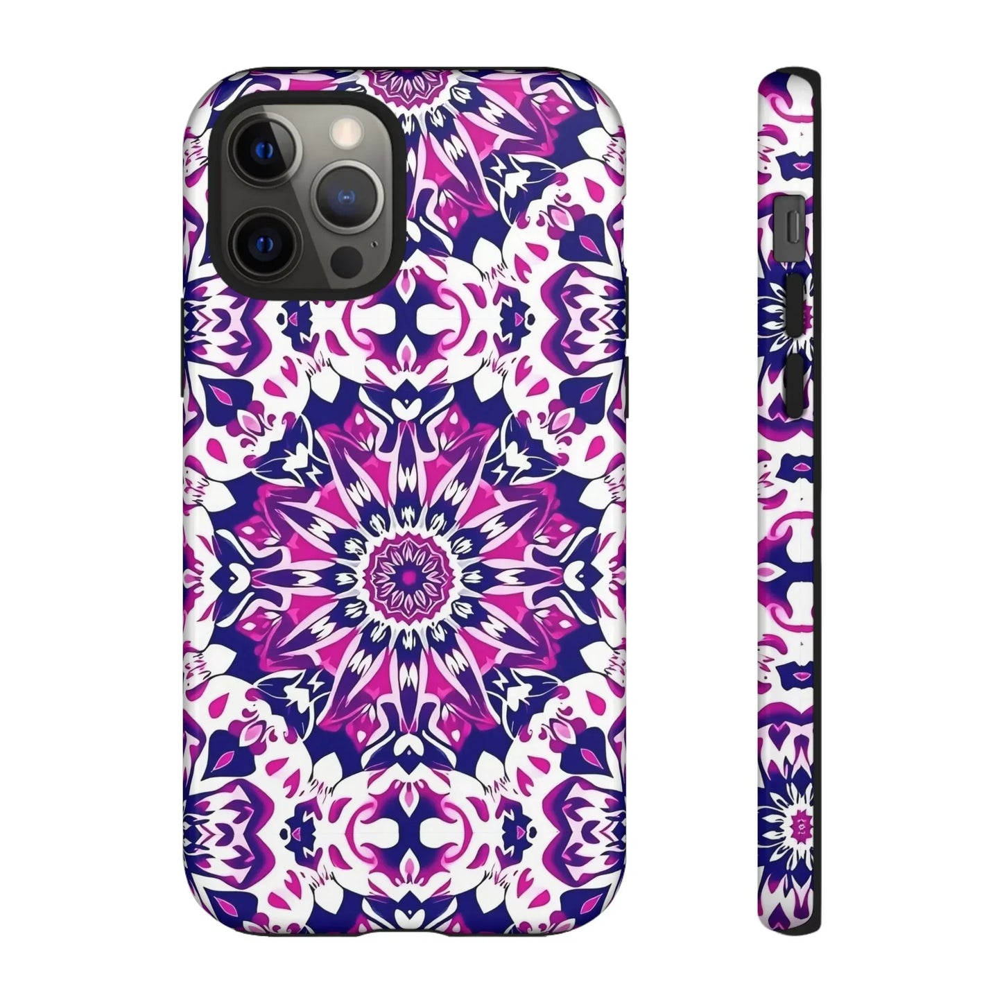 Vibrant Mandala Phone Case – Artistic Protection for iPhone & Galaxy - KarArmDesign