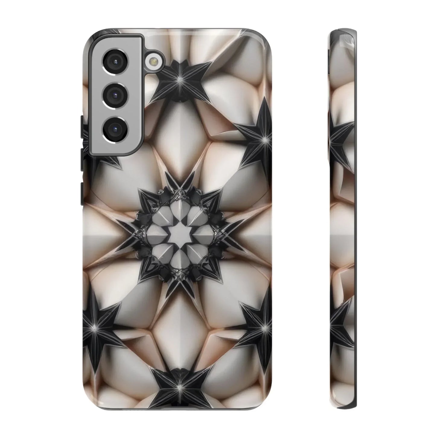 Kaleidoscope Pattern Phone Case for Samsung Galaxy and Google Pixel - KarArmDesign