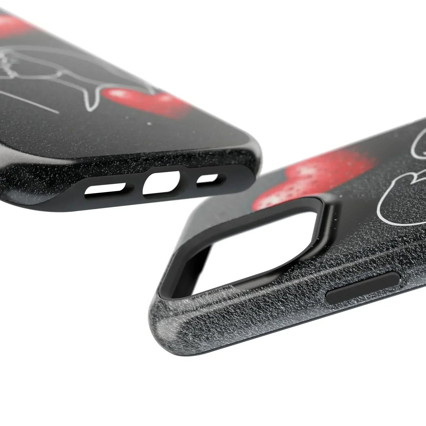 Midnight Kiss Phone Case for iPhone 13-16 Models - KarArmDesign