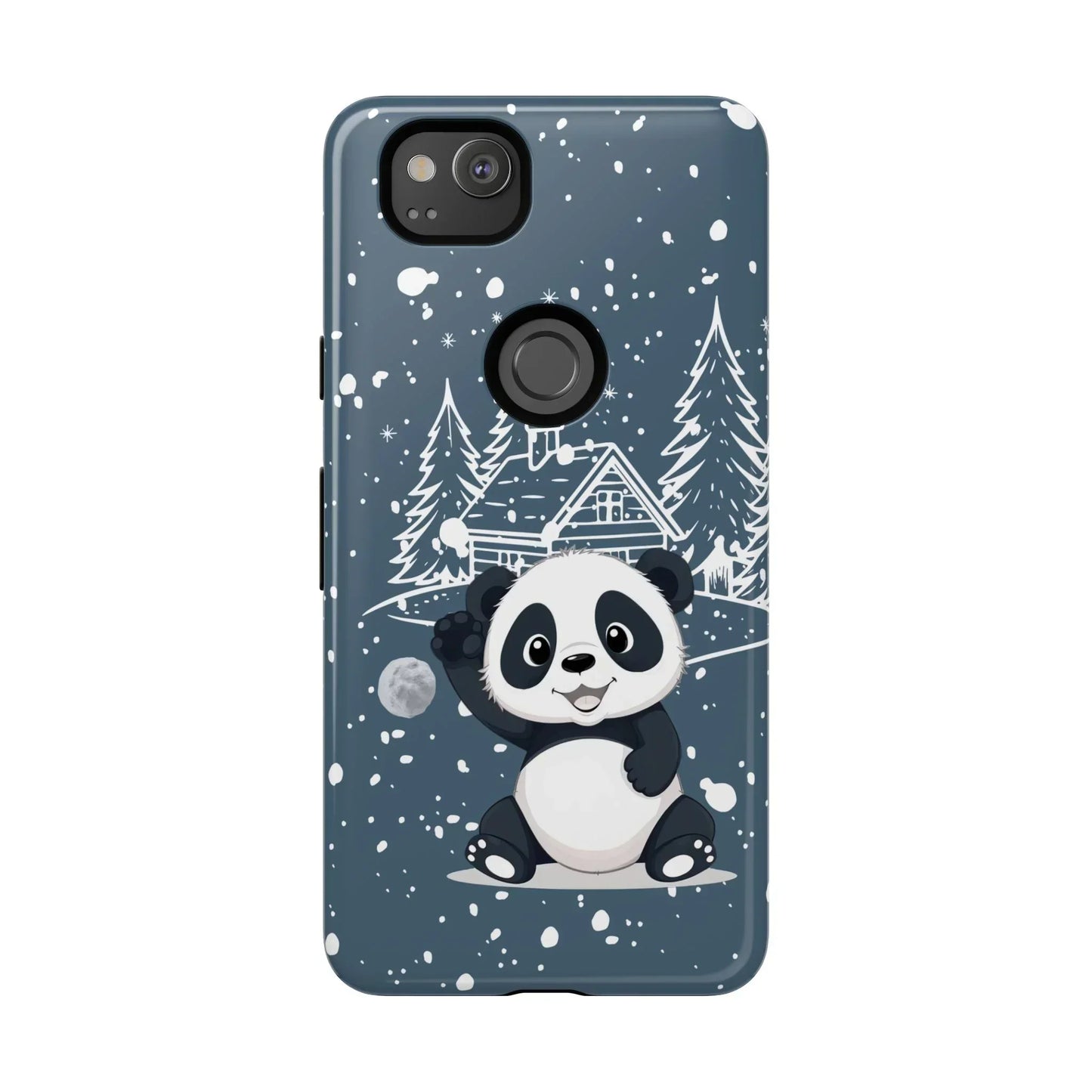 Cute Panda Phone Case for Samsung Galaxy and Google Pixel - KarArmDesign