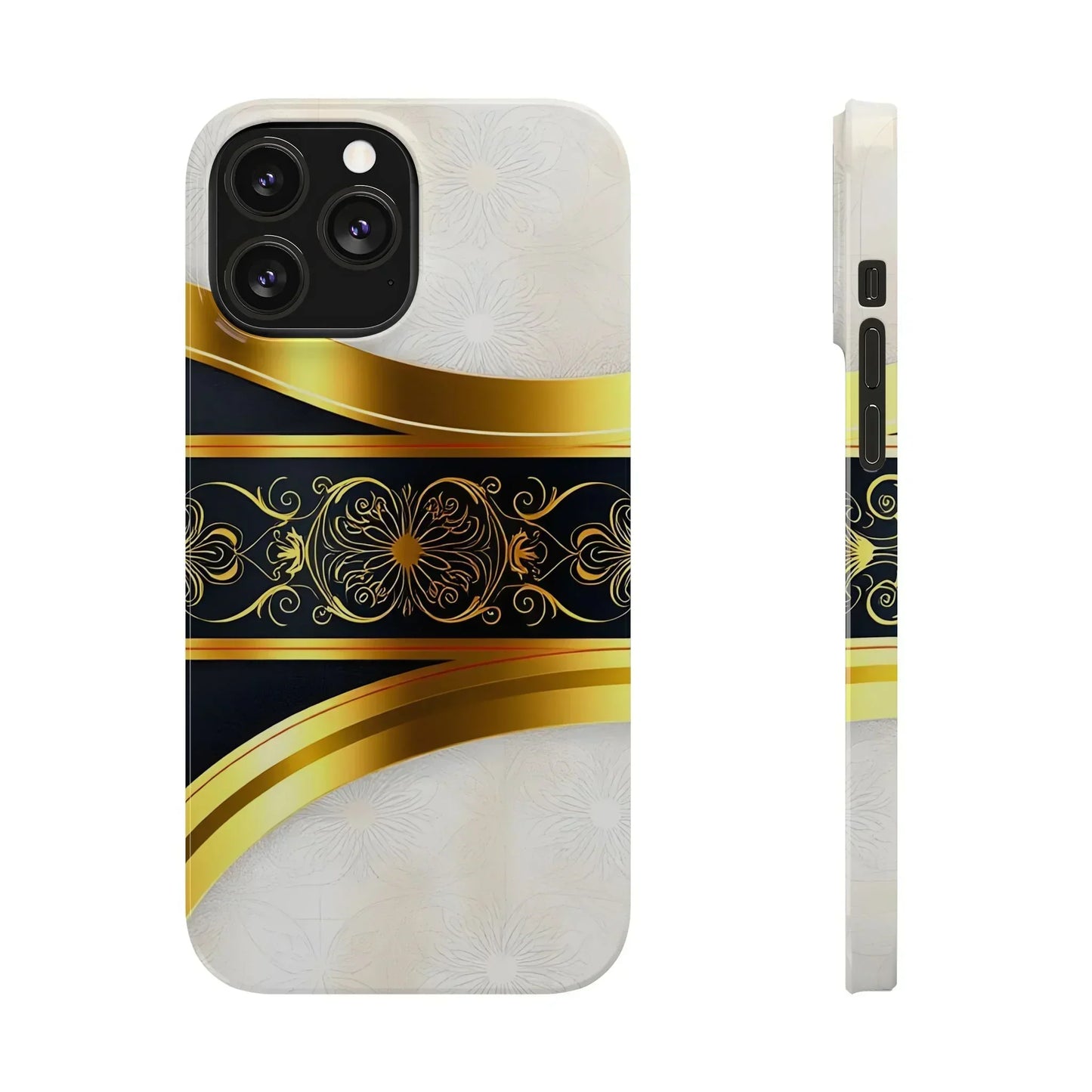 Baroque Gold Floral Phone Case for iPhone and Samsung - KarArmDesign