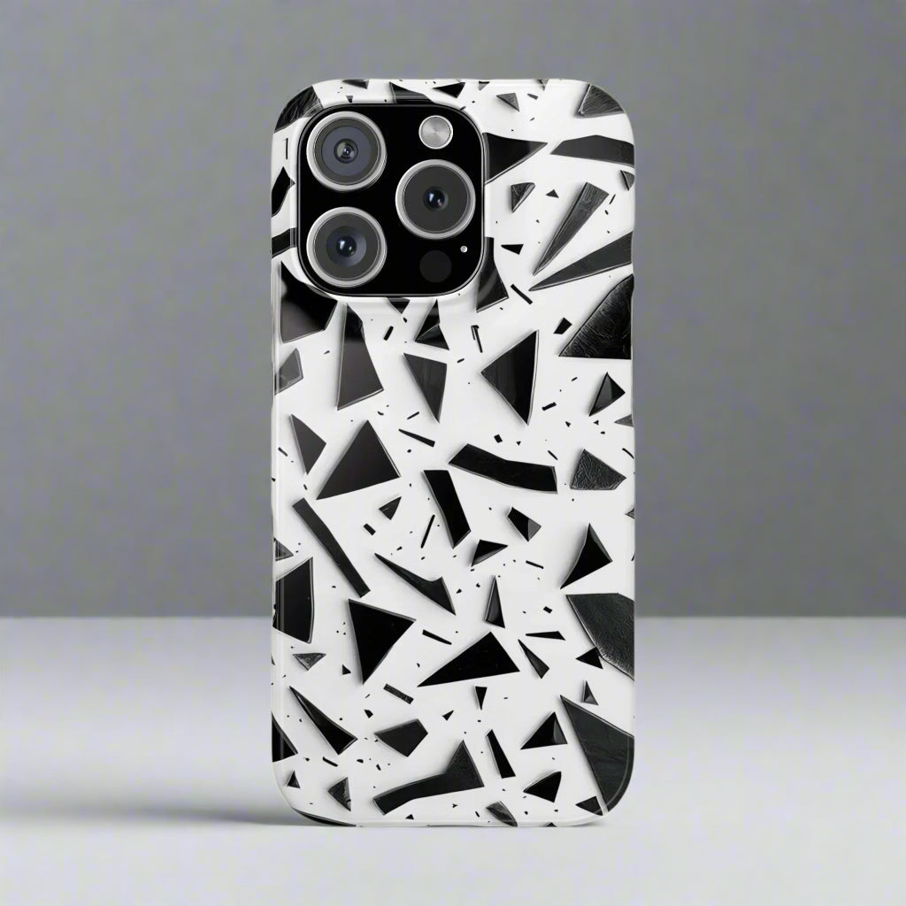 Abstract Slim Phone Case for iPhone 7 to 16 Models - KarArmDesign