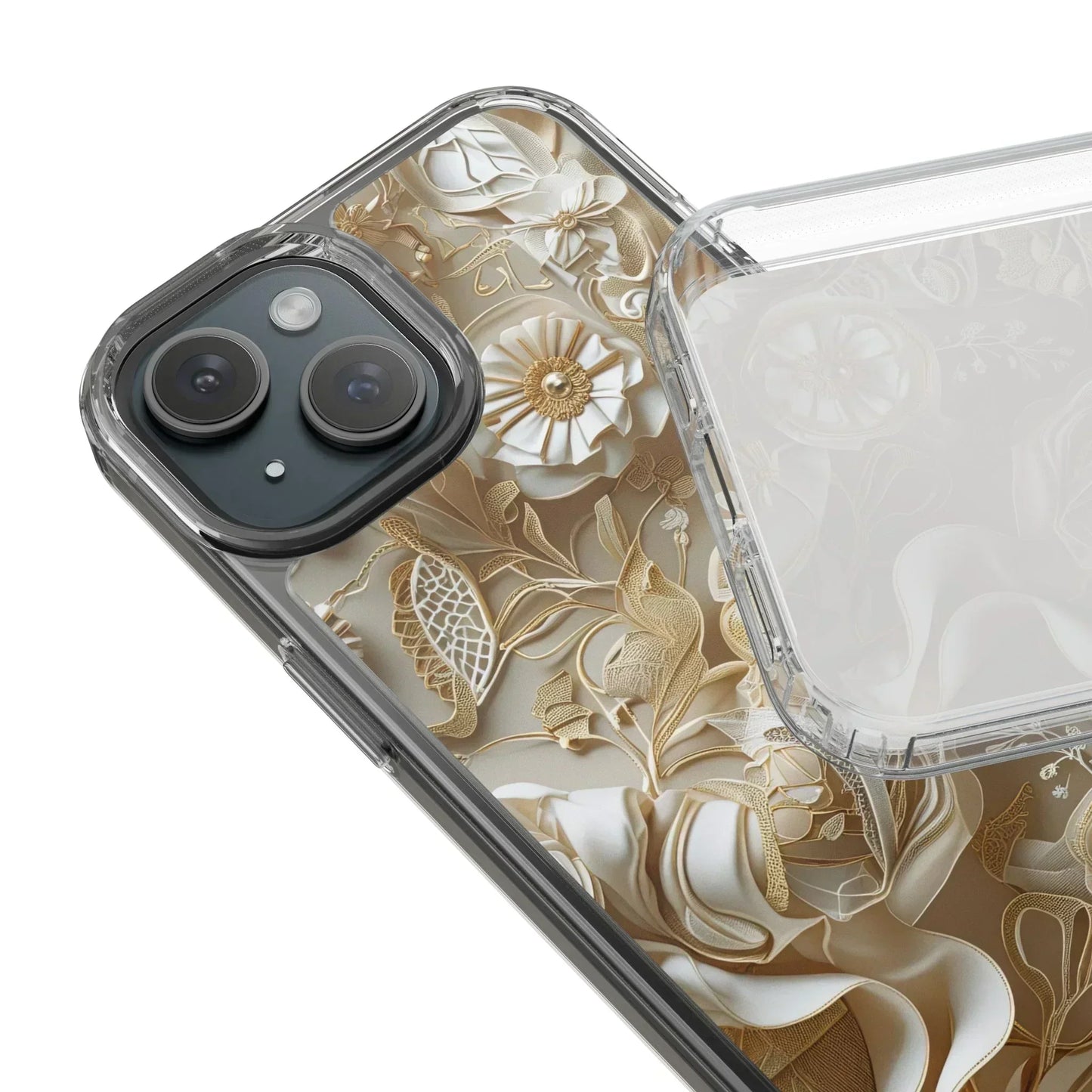 Minimalist Clear Phone Case for iPhone 12-16 and Samsung Galaxy S21 Models - KarArmDesign