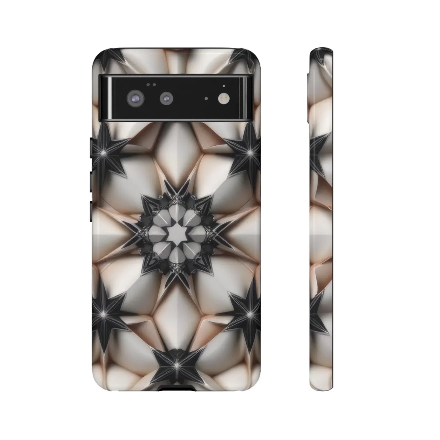 Kaleidoscope Pattern Phone Case for Samsung Galaxy and Google Pixel - KarArmDesign
