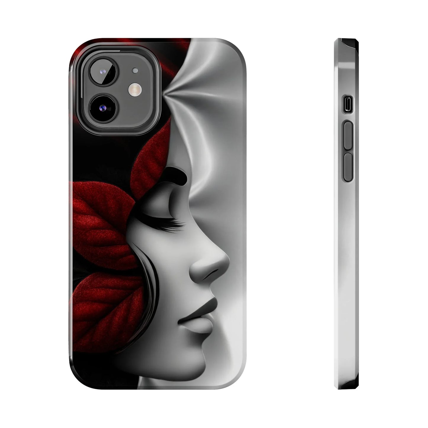Whispered Grace Phone Case for iPhone 7-17 and Samsung Galaxy S21-S25 Models - KarArmDesign