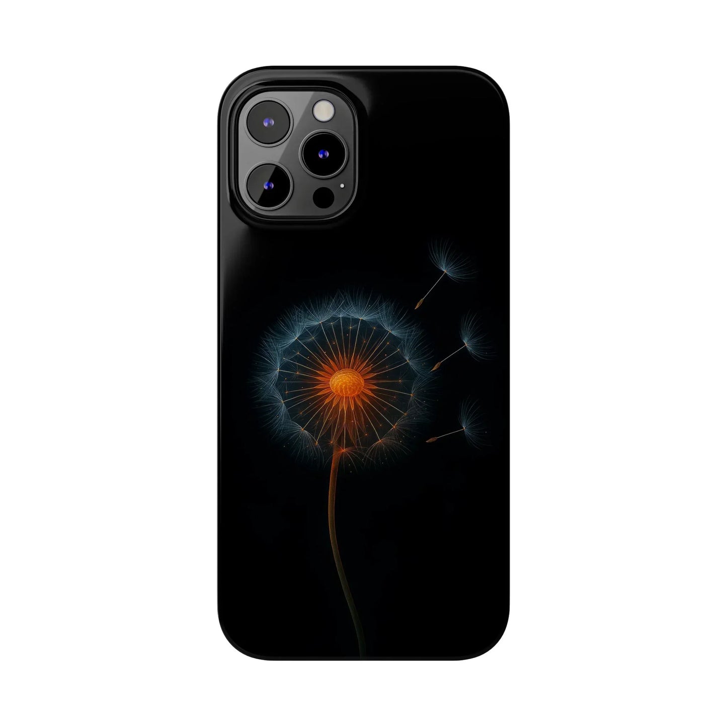 Glowing Dandelion Phone Case for iPhone 7-16 Models - KarArmDesign