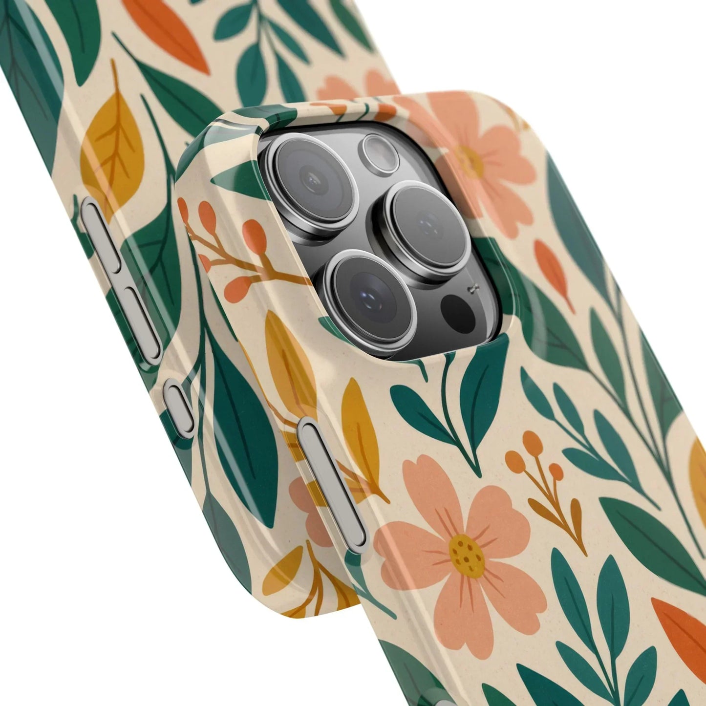 Floral Harmony Phone Case for iPhone 7-16 Models - KarArmDesign
