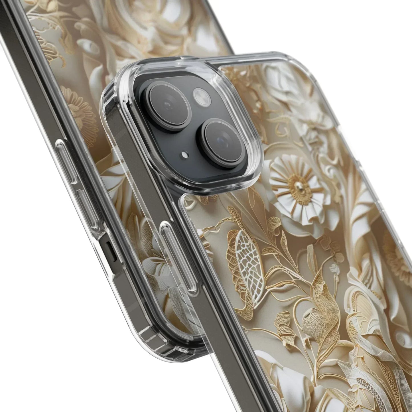 Minimalist Clear Phone Case for iPhone 12-16 and Samsung Galaxy S21 Models - KarArmDesign