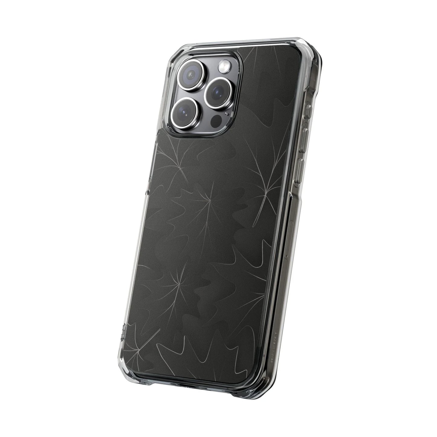 Botanical Noir Phone Case for iPhone 14-16 Models - KarArmDesign