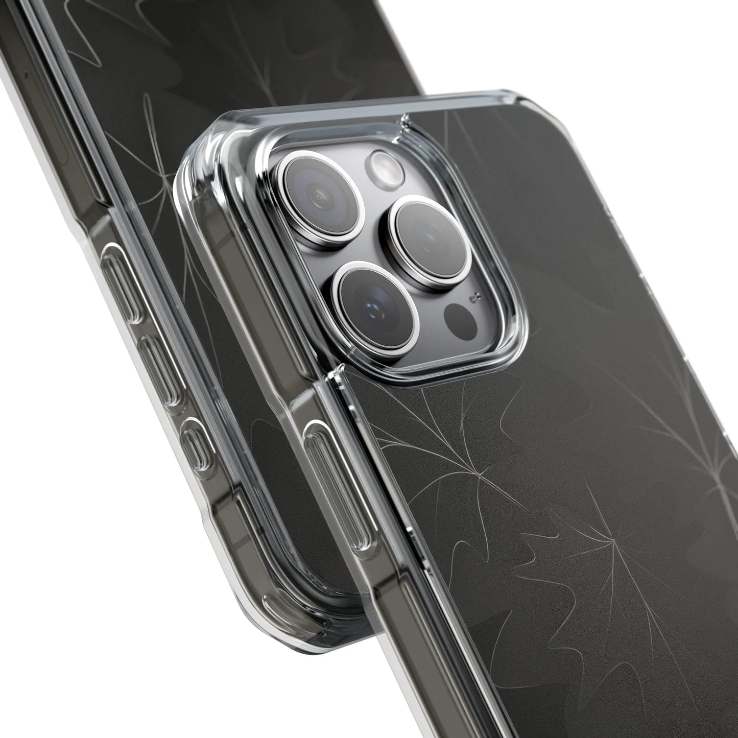 Botanical Noir Phone Case for iPhone 14-16 Models - KarArmDesign