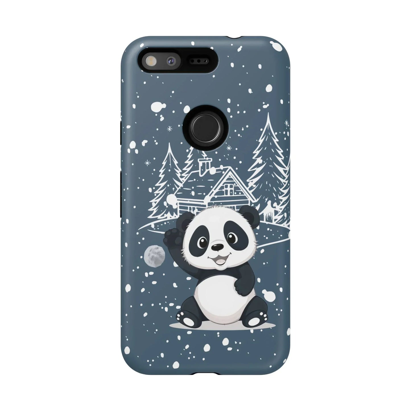 Cute Panda Phone Case for Samsung Galaxy and Google Pixel - KarArmDesign