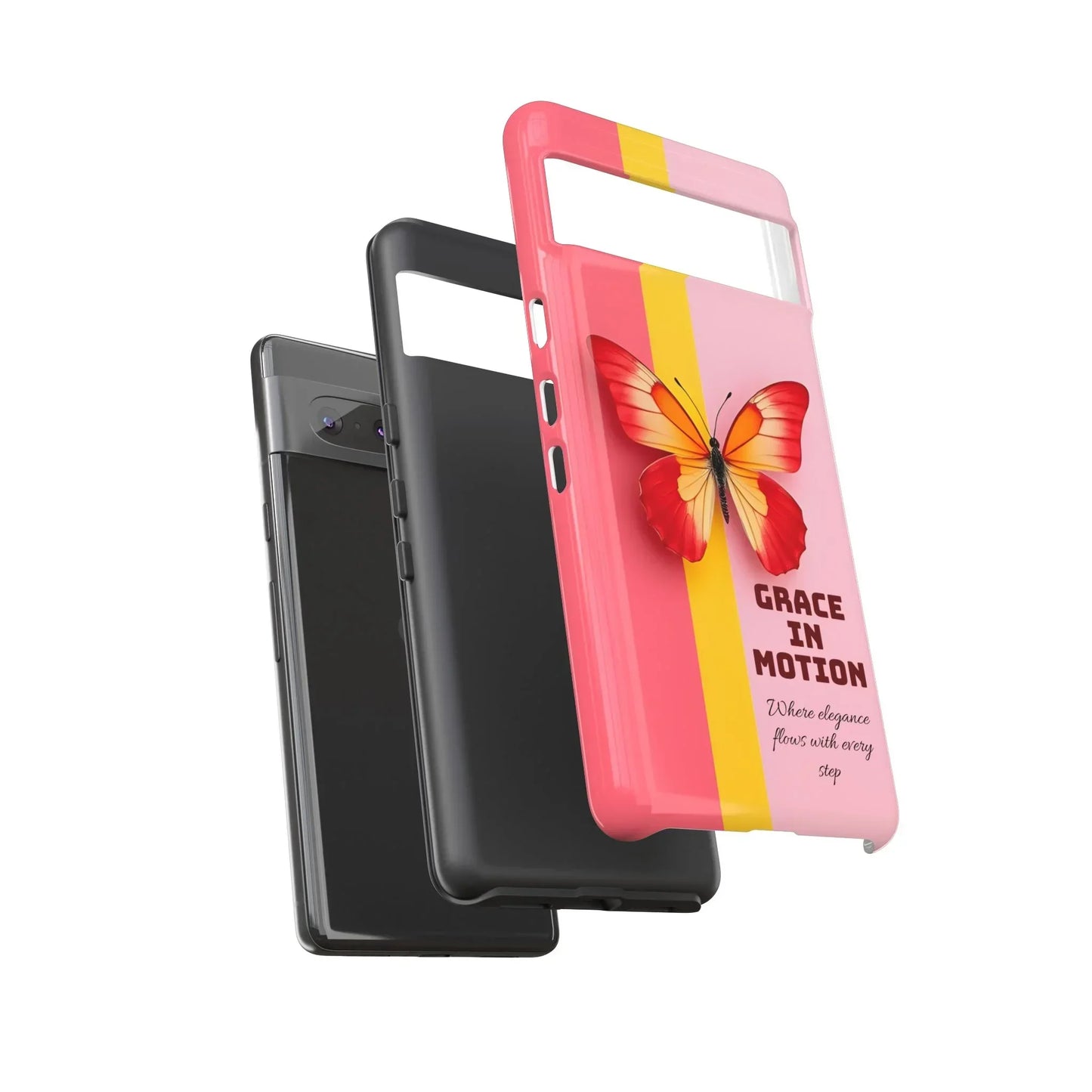 Grace in Motion – Elegant Phone Cases for iPhone, Galaxy & Pixel Models - KarArmDesign
