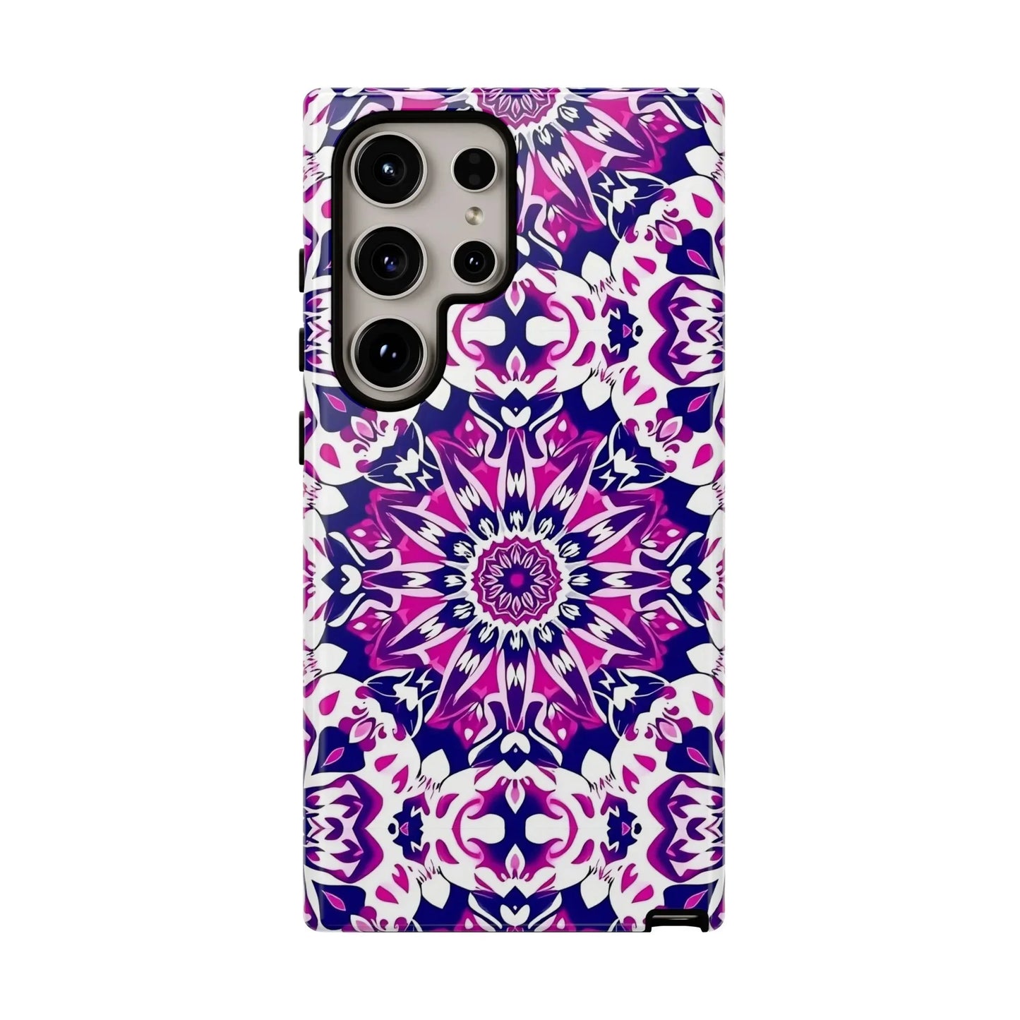 Vibrant Mandala Phone Case – Artistic Protection for iPhone & Galaxy - KarArmDesign