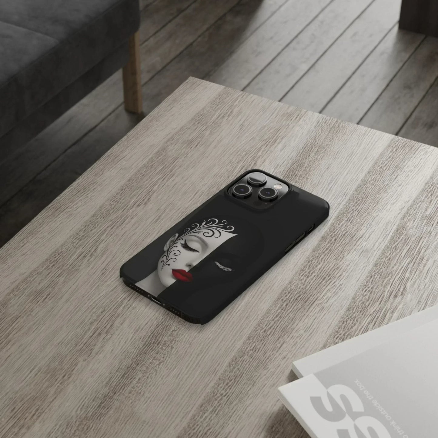 Artistic Head Design Phone Case for iPhone 7-16 Models - KarArmDesign