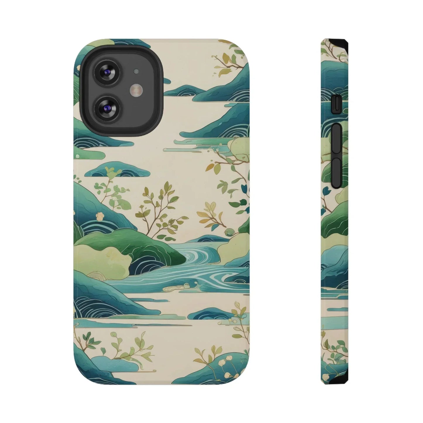 Nature Landscape Phone Case for iPhone 12-16 and Samsung Galaxy S21-S22 Models - KarArmDesign