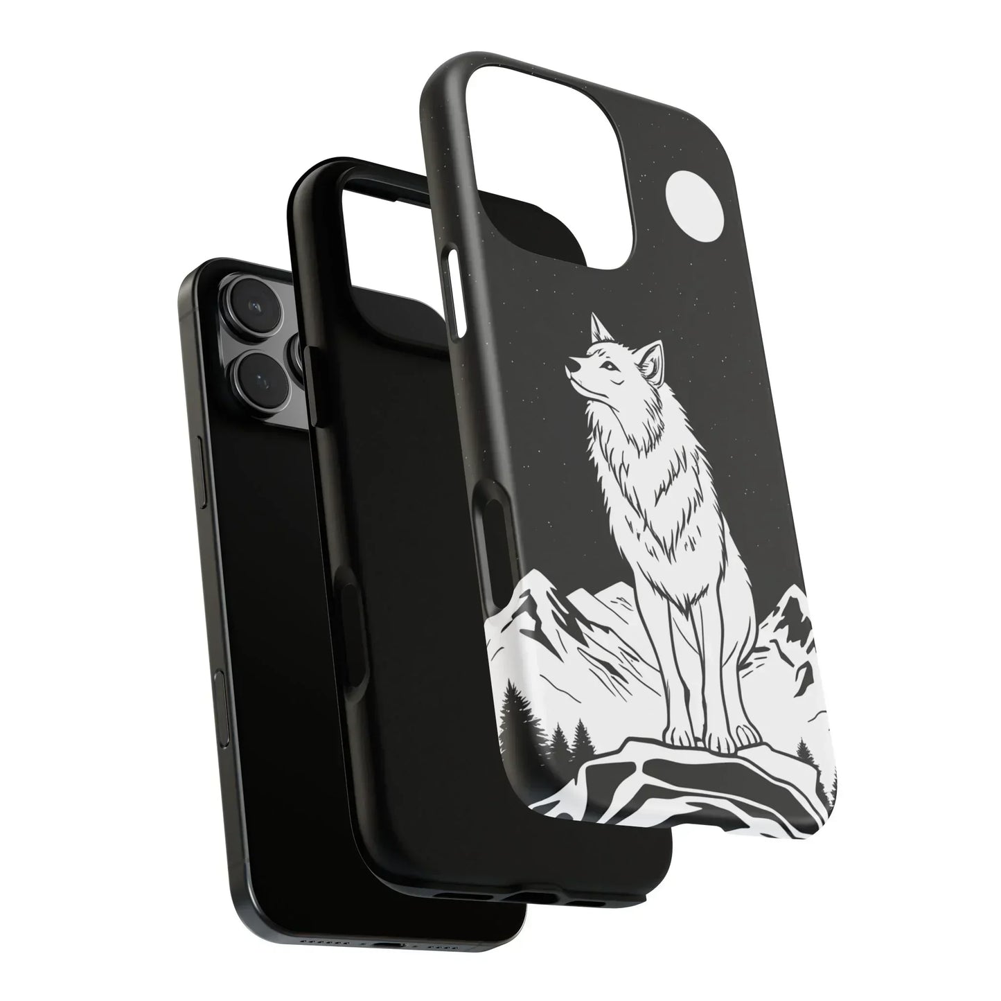 Majestic Wolf Phone Case for iPhone and Samsung Galaxy - KarArmDesign