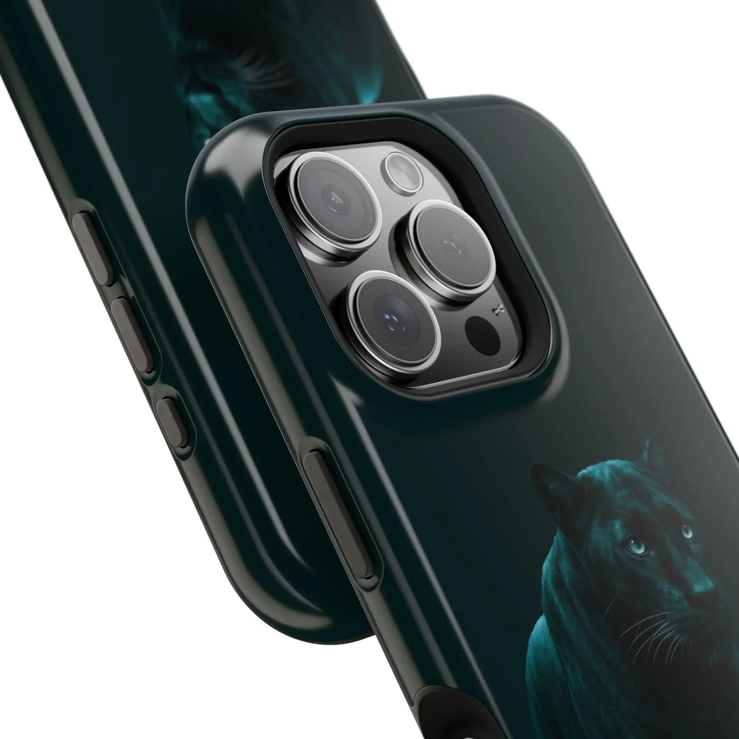 Black Panther Phone Case for iPhone 12-16 and Samsung Galaxy S21-S22 Models - KarArmDesign