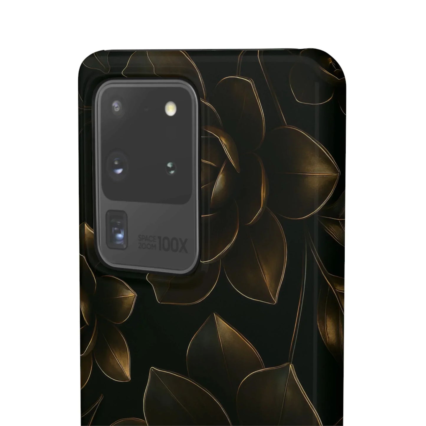 Metal Flower Phone Case for iPhone 7-16 and Galaxy S10-S24 Models - KarArmDesign