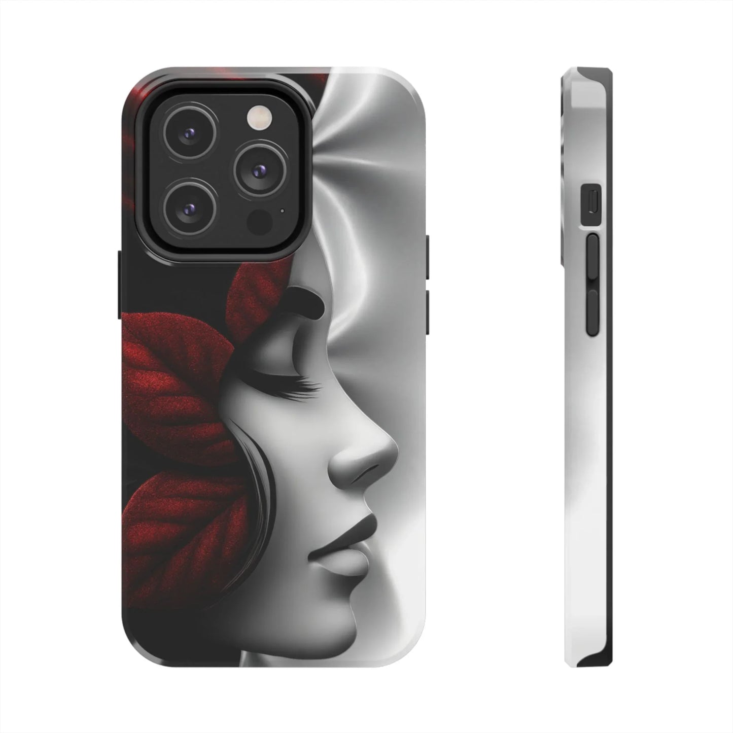Whispered Grace Phone Case for iPhone 7-17 and Samsung Galaxy S21-S25 Models - KarArmDesign