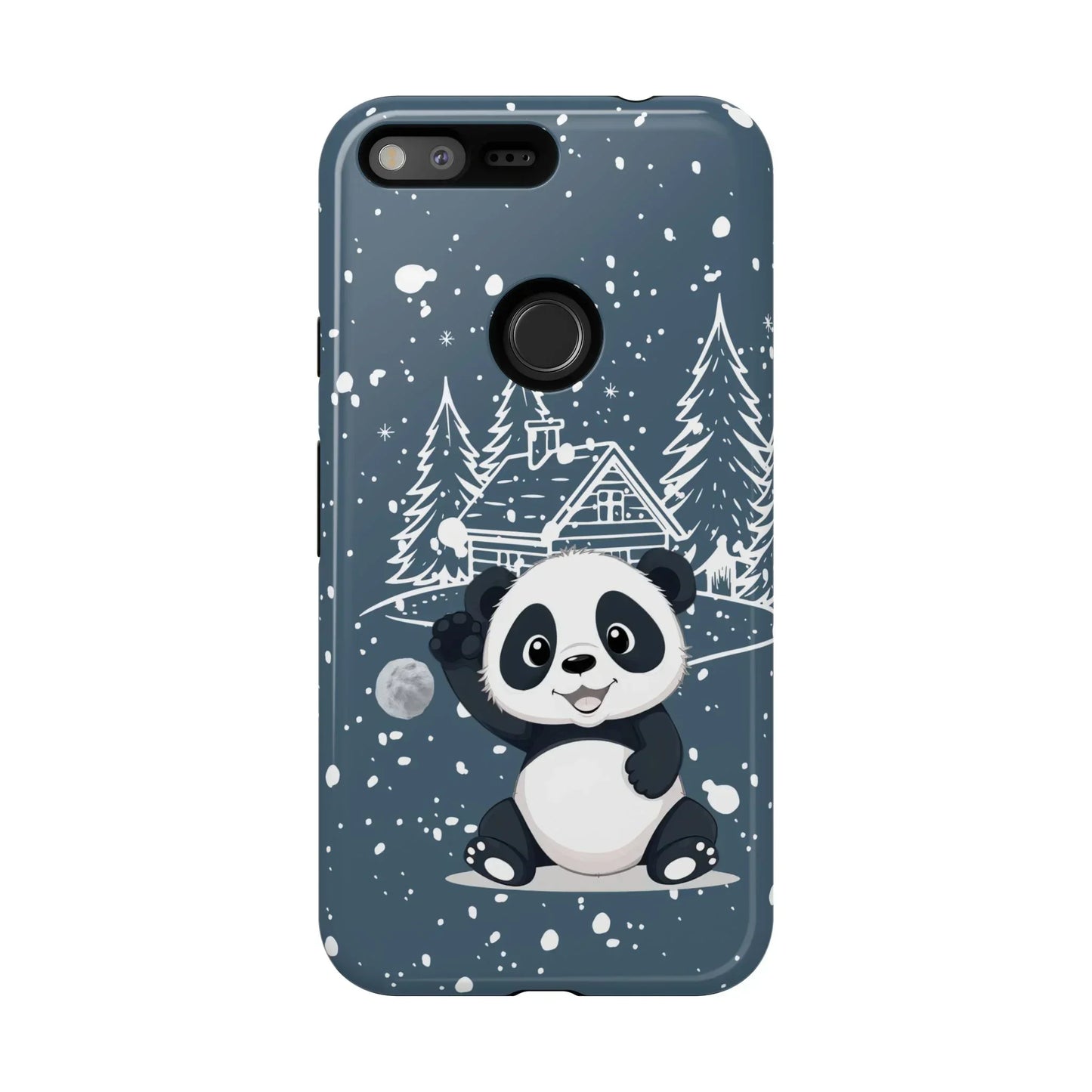 Cute Panda Phone Case for Samsung Galaxy and Google Pixel - KarArmDesign
