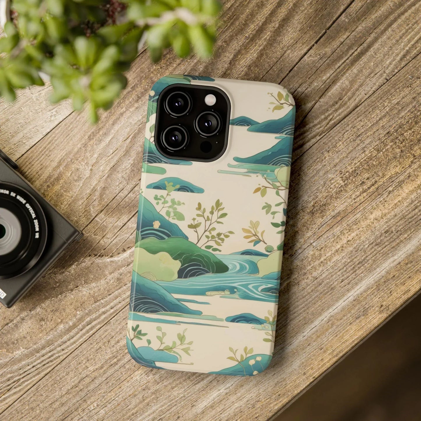 Nature Landscape Phone Case for iPhone 12-16 and Samsung Galaxy S21-S22 Models - KarArmDesign