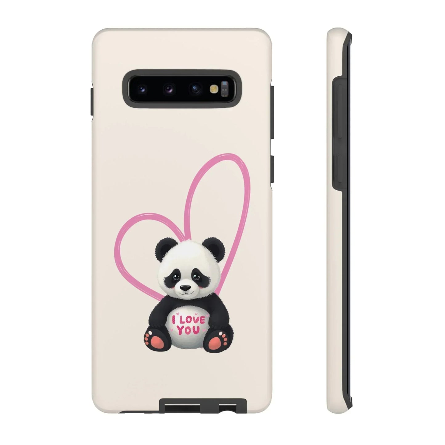 Adorable Panda Phone Case for Samsung Galaxy S10-S25 Models - KarArmDesign