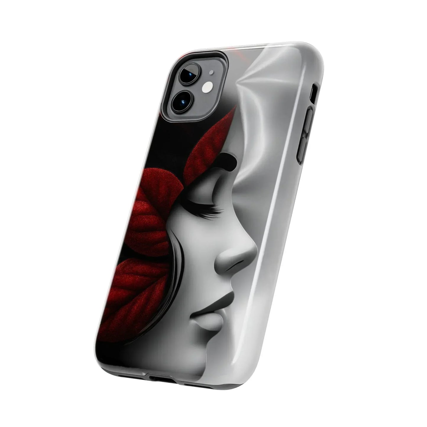 Whispered Grace Phone Case for iPhone 7-17 and Samsung Galaxy S21-S25 Models - KarArmDesign