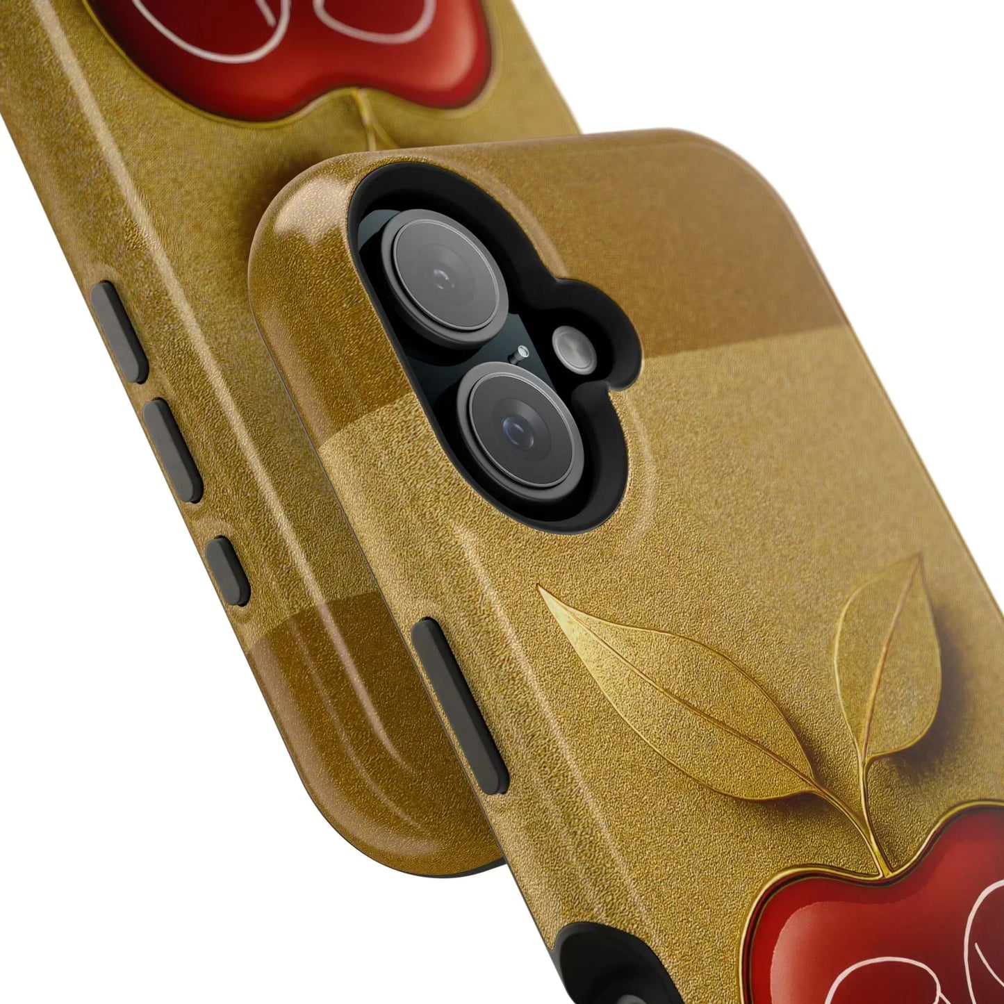 Romantic Apple Phone Case for iPhone 12-16 Models - KarArmDesign