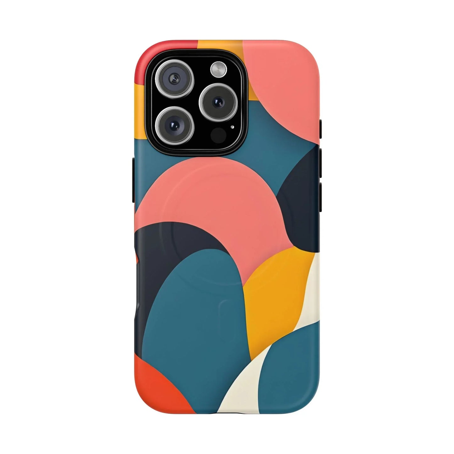 Colorful Abstract Art Phone Case for iPhone 14-16 Models - KarArmDesign