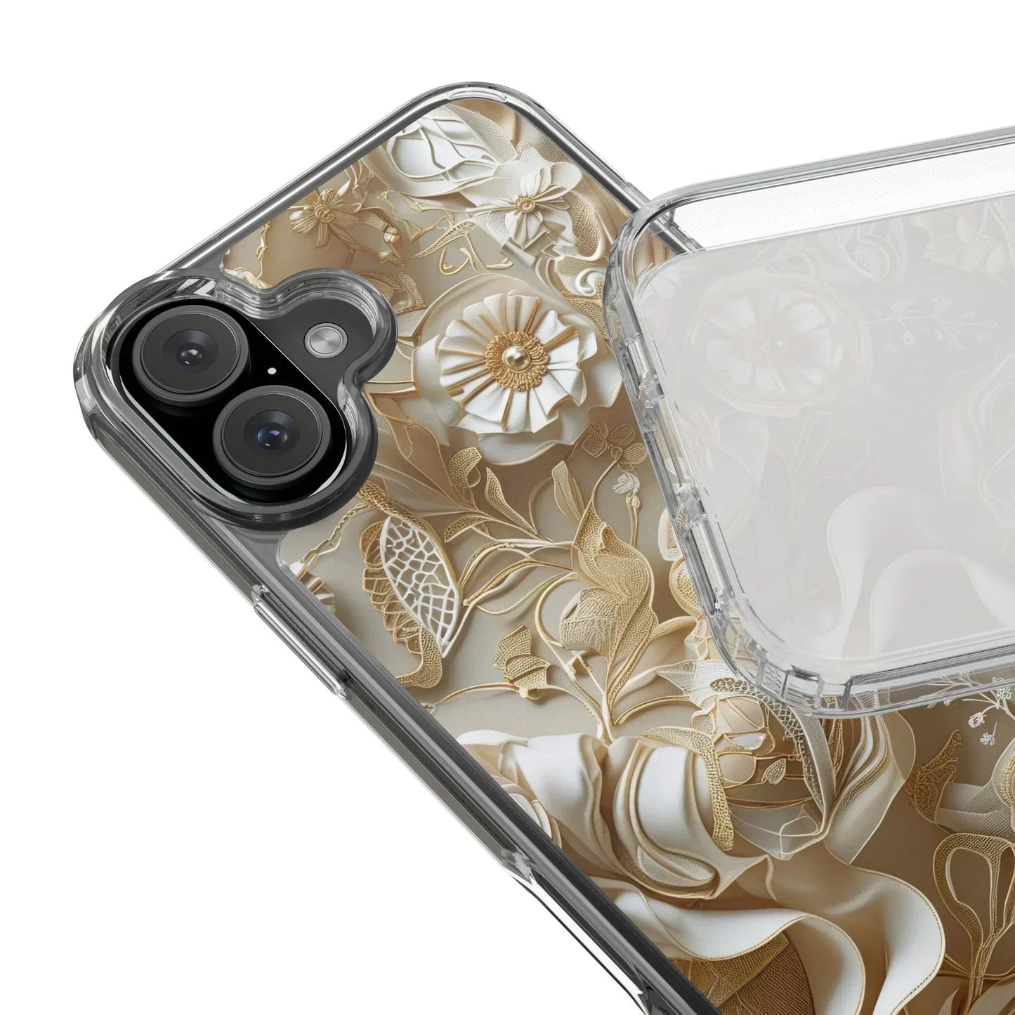 Minimalist Clear Phone Case for iPhone 12-16 and Samsung Galaxy S21 Models - KarArmDesign