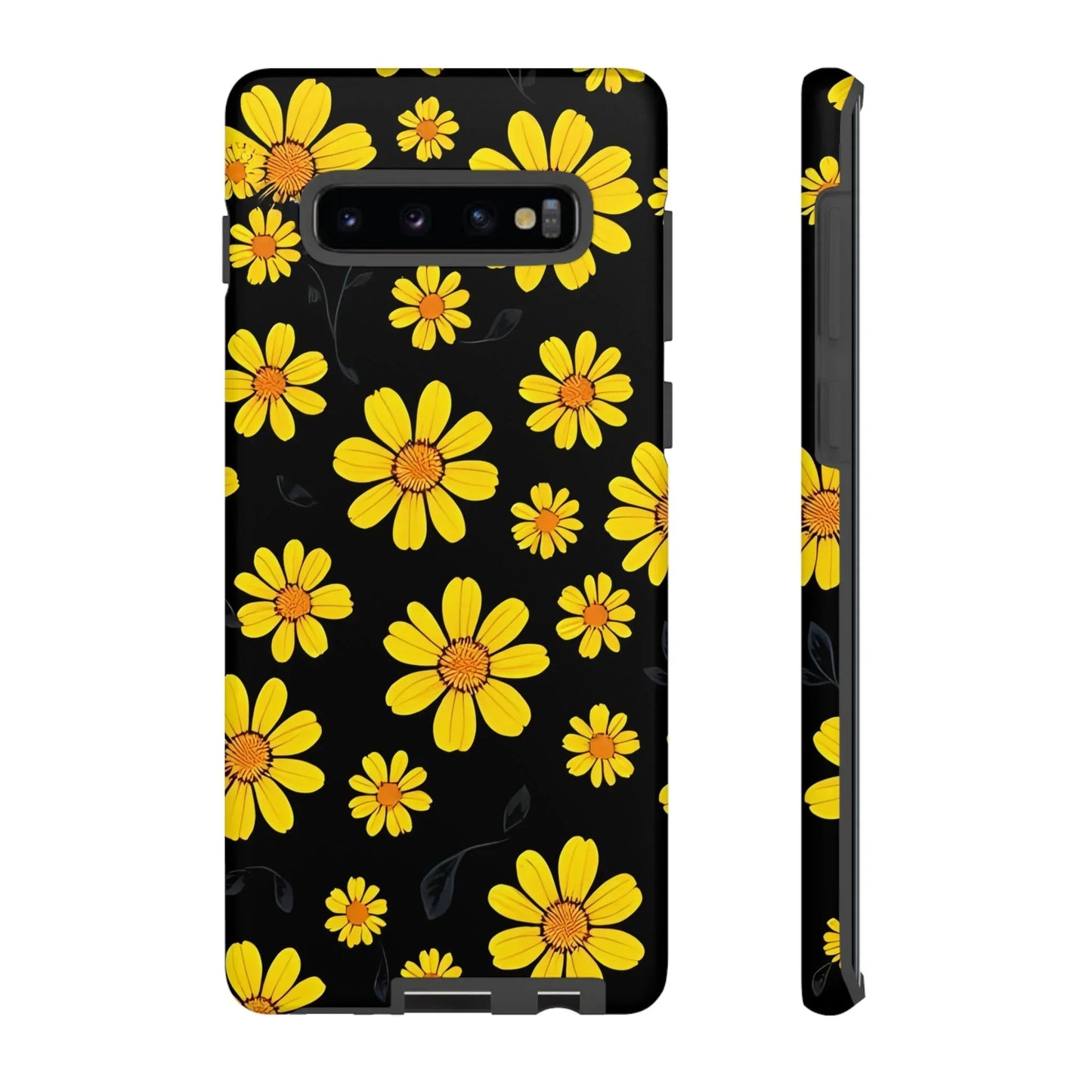Elegant Floral Phone Case for Samsung Galaxy S10 to S25 - KarArmDesign