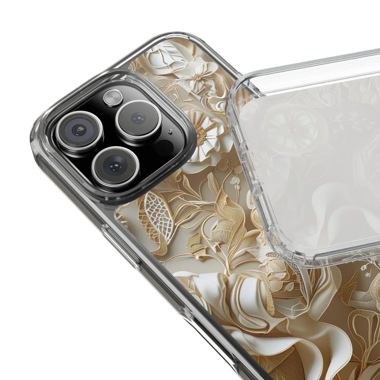 Minimalist Clear Phone Case for iPhone 12-16 and Samsung Galaxy S21 Models - KarArmDesign