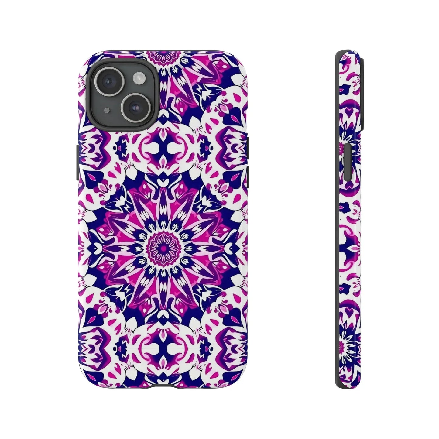 Vibrant Mandala Phone Case – Artistic Protection for iPhone & Galaxy - KarArmDesign