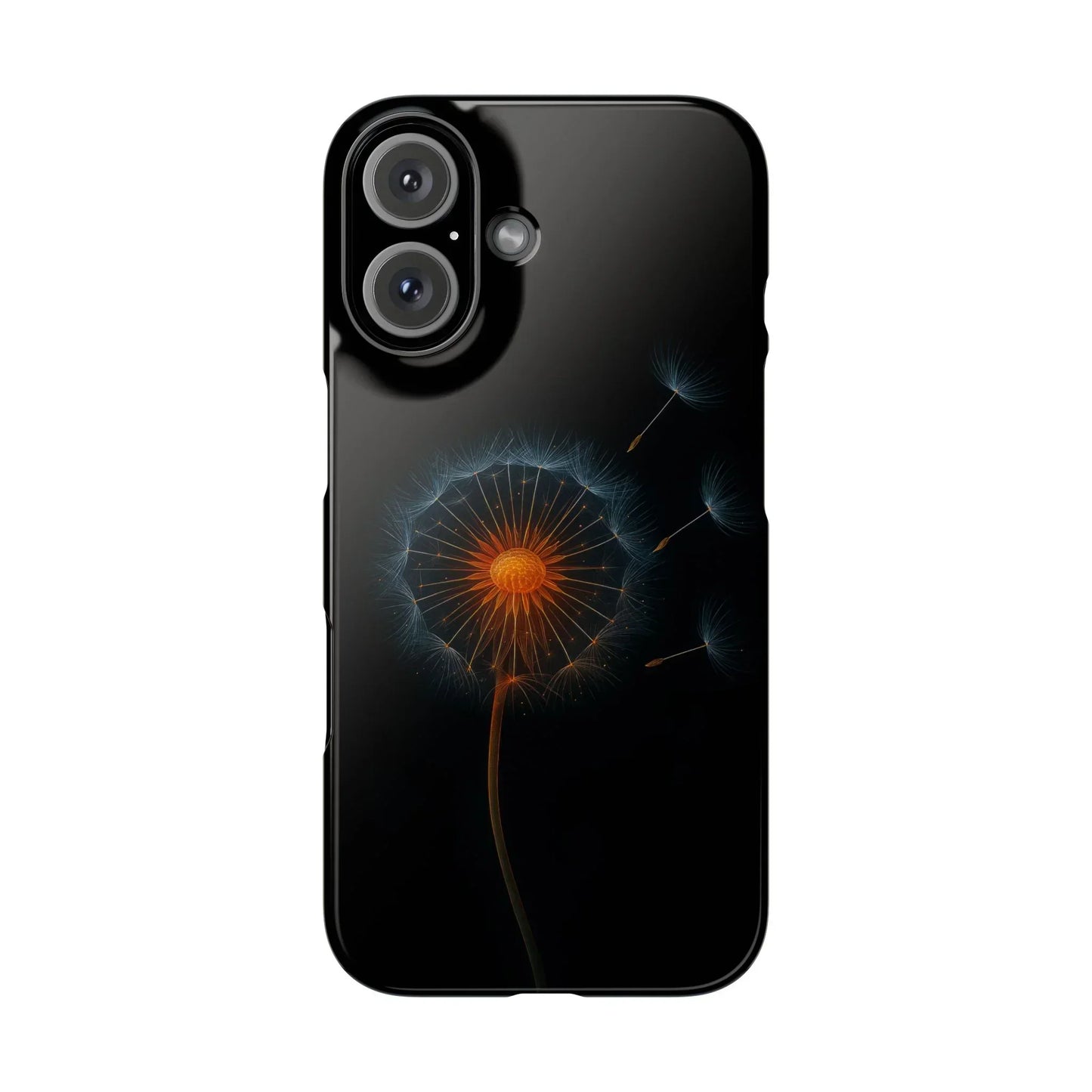 Glowing Dandelion Phone Case for iPhone 7-16 Models - KarArmDesign