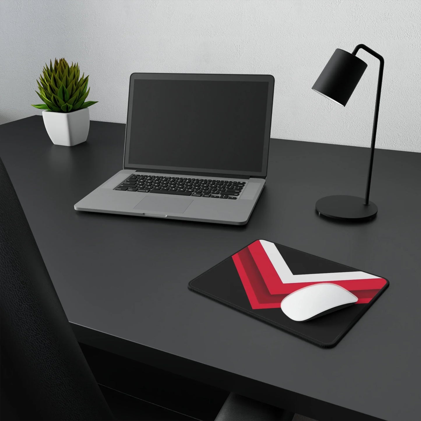 Geometric Neon Circuit Gaming Mouse Pad – Precision Surface, Non-Slip Base - KarArmDesign