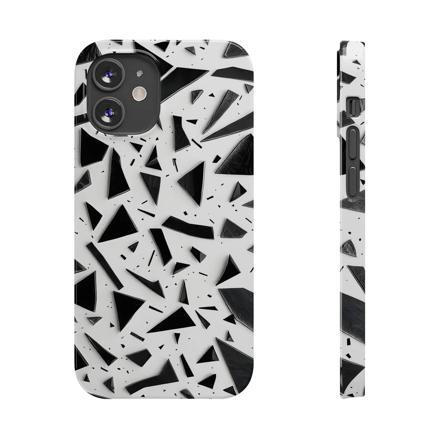 Abstract Slim Phone Case for iPhone 7 to 16 Models - KarArmDesign