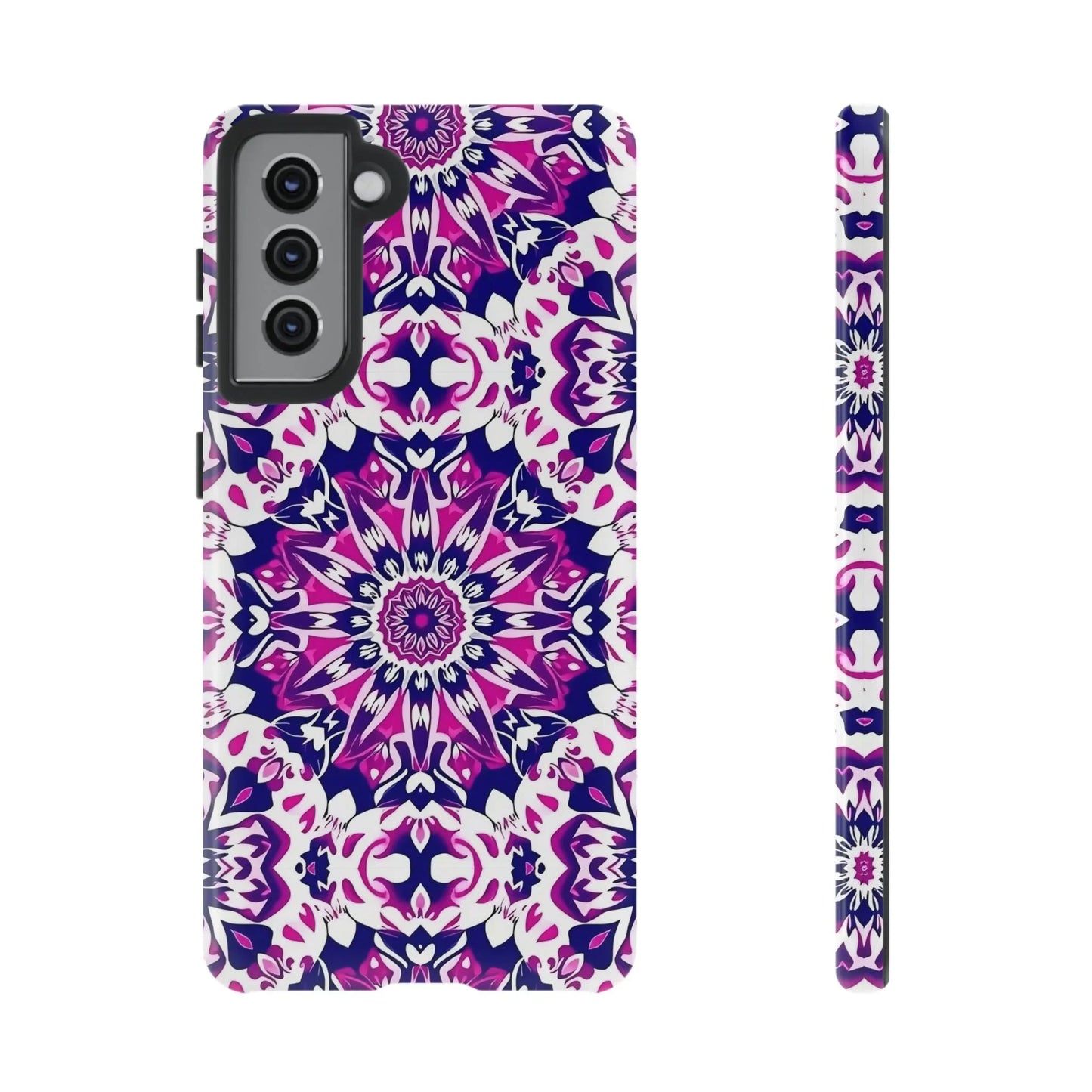 Vibrant Mandala Phone Case – Artistic Protection for iPhone & Galaxy - KarArmDesign