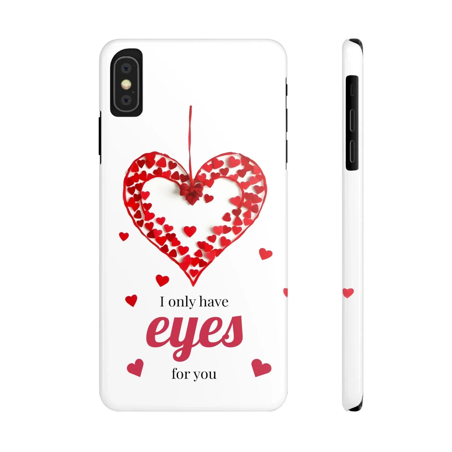 I Only Have Eyes for You – Romantic Phone Case for iPhone 7-16 Models - KarArmDesign