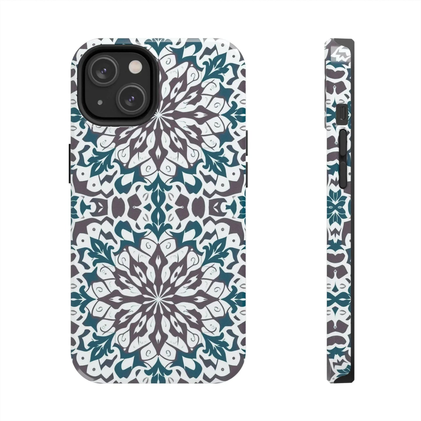 Mandala Phone Case for iPhone 7–16 and Galaxy S21–S24 Models - KarArmDesign