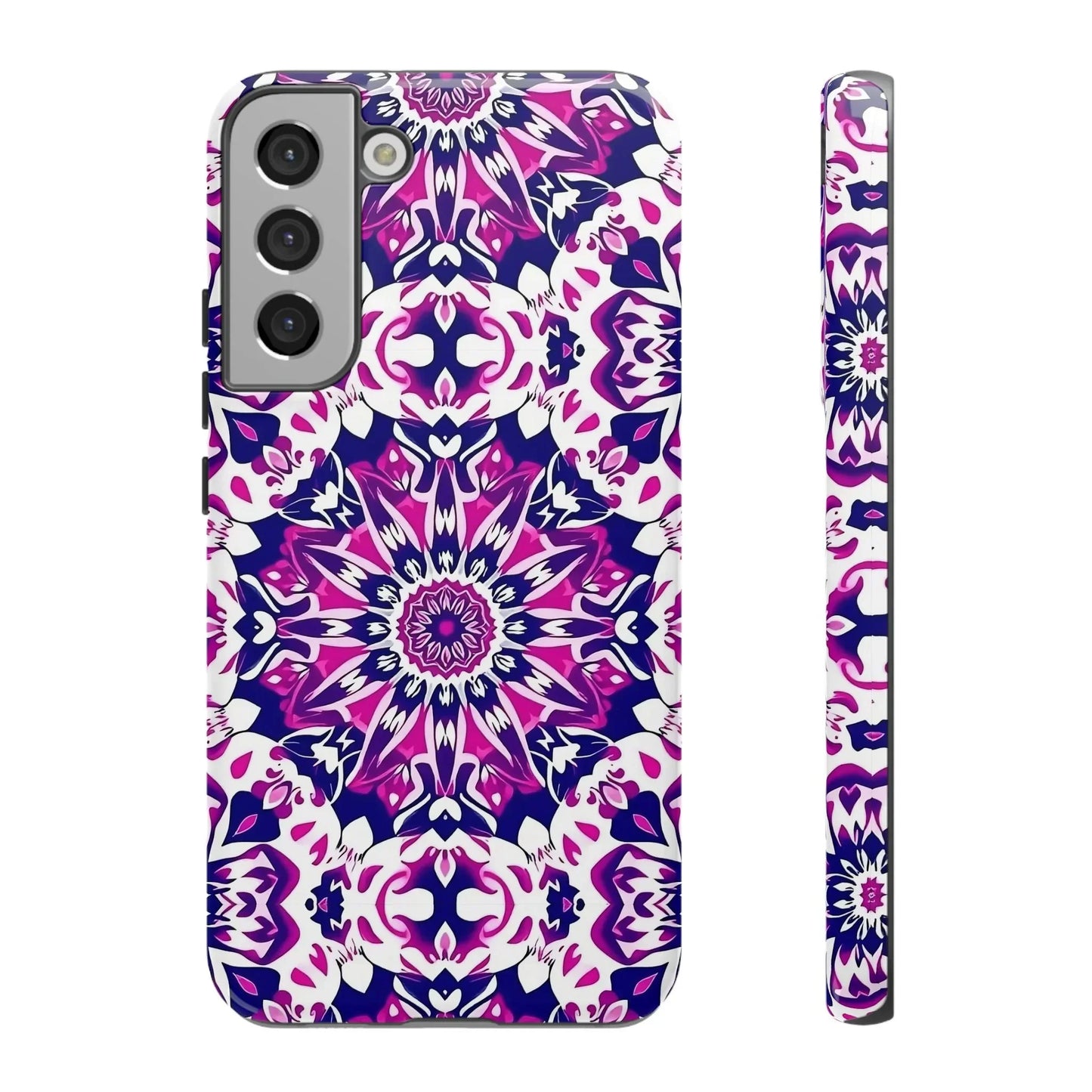 Vibrant Mandala Phone Case – Artistic Protection for iPhone & Galaxy - KarArmDesign