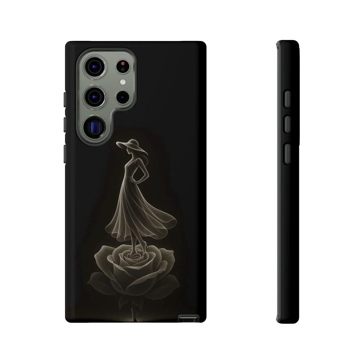 Elegant Woman Phone Case for iPhone 12-16 and Samsung Galaxy S20-S25 Models - KarArmDesign