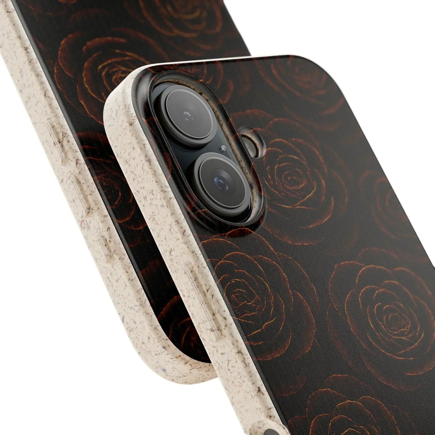 Wooden Roses Phone Case for iPhone 11-16 and Samsung Galaxy S20-S22 Models - KarArmDesign
