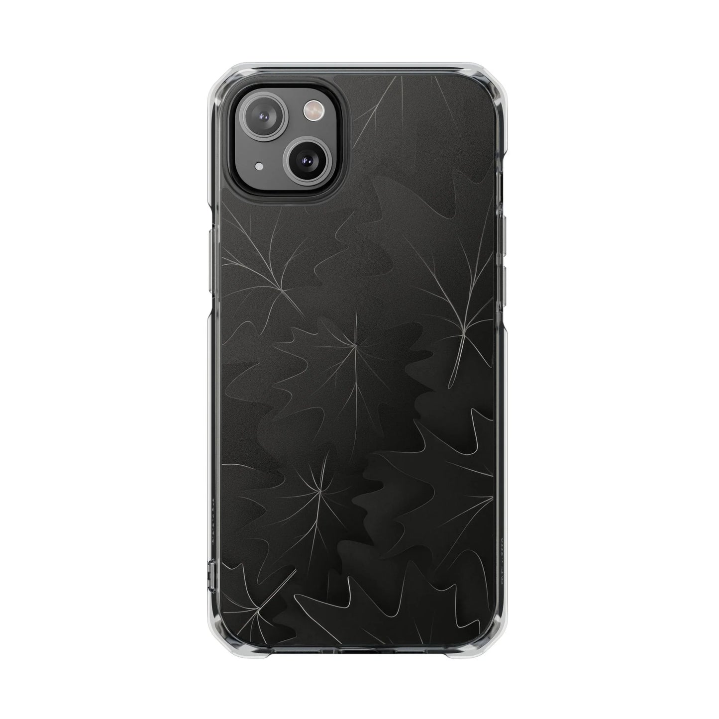 Botanical Noir Phone Case for iPhone 14-16 Models - KarArmDesign