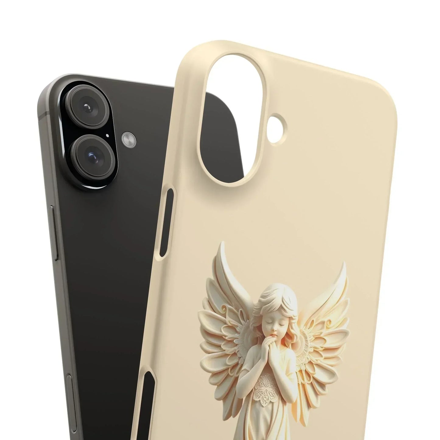 Heavenly Angel Phone Case for iPhone 7-16 and Samsung Galaxy S10-S24 Models - KarArmDesign