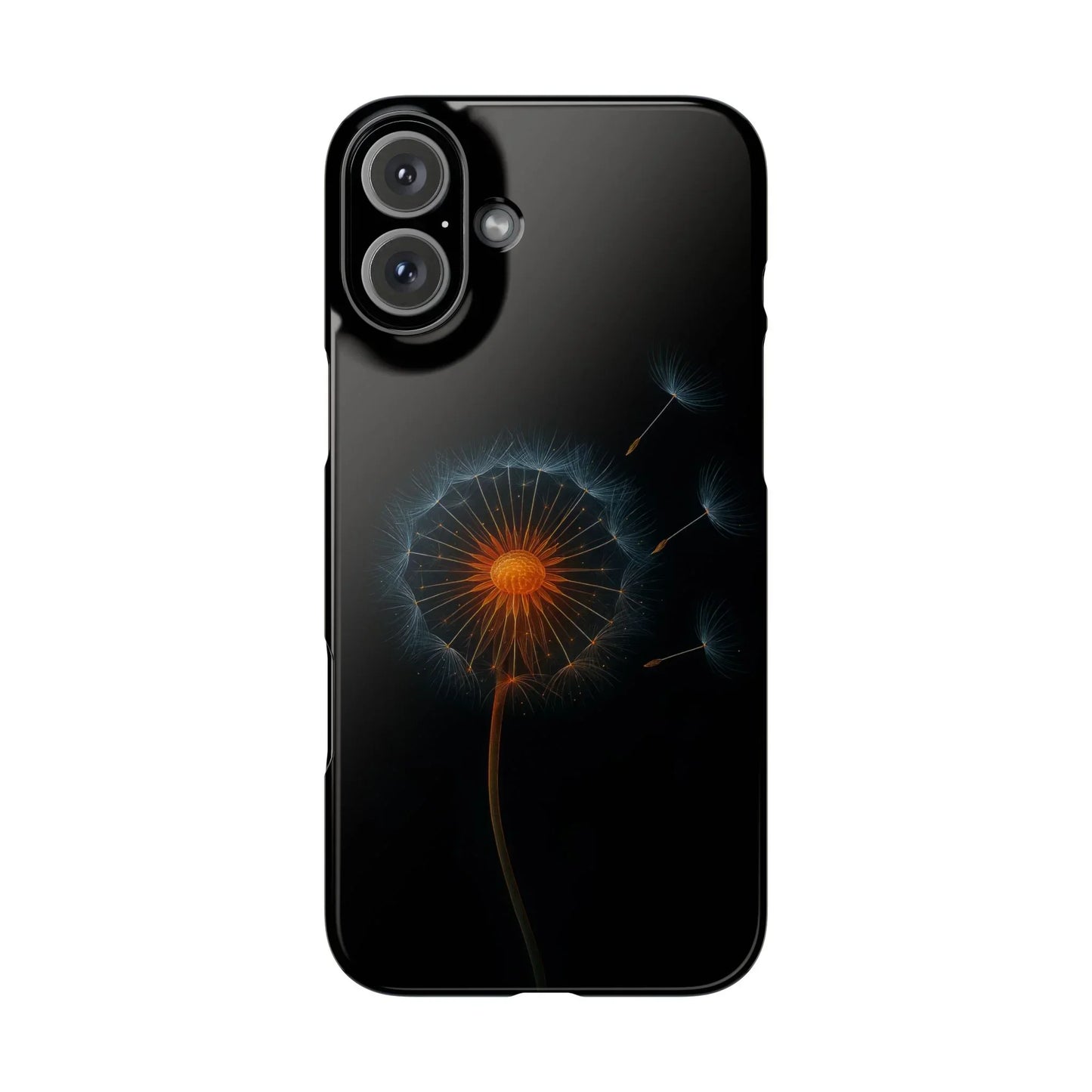 Glowing Dandelion Phone Case for iPhone 7-16 Models - KarArmDesign