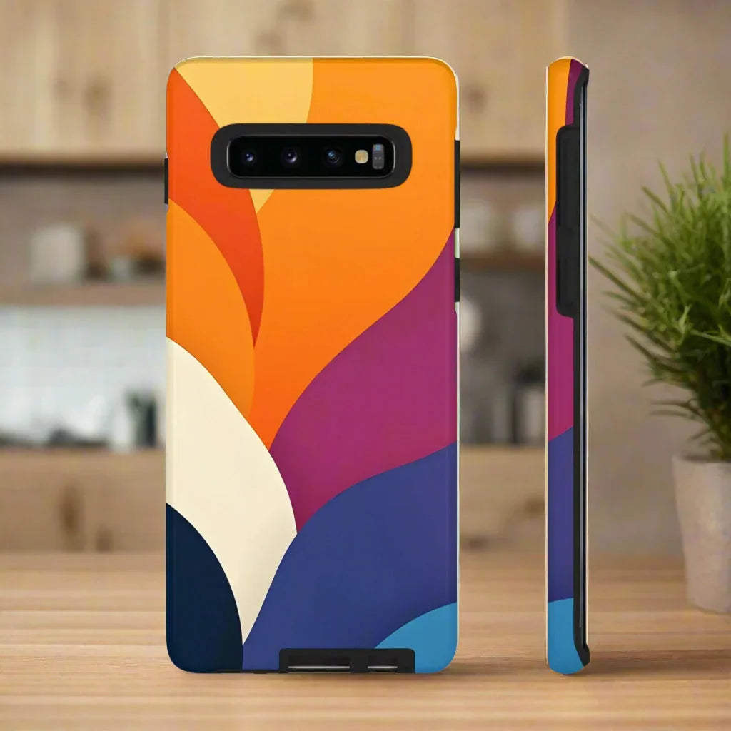 Vibrant Abstract Design Phone Case for iPhone and Samsung Galaxy - KarArmDesign