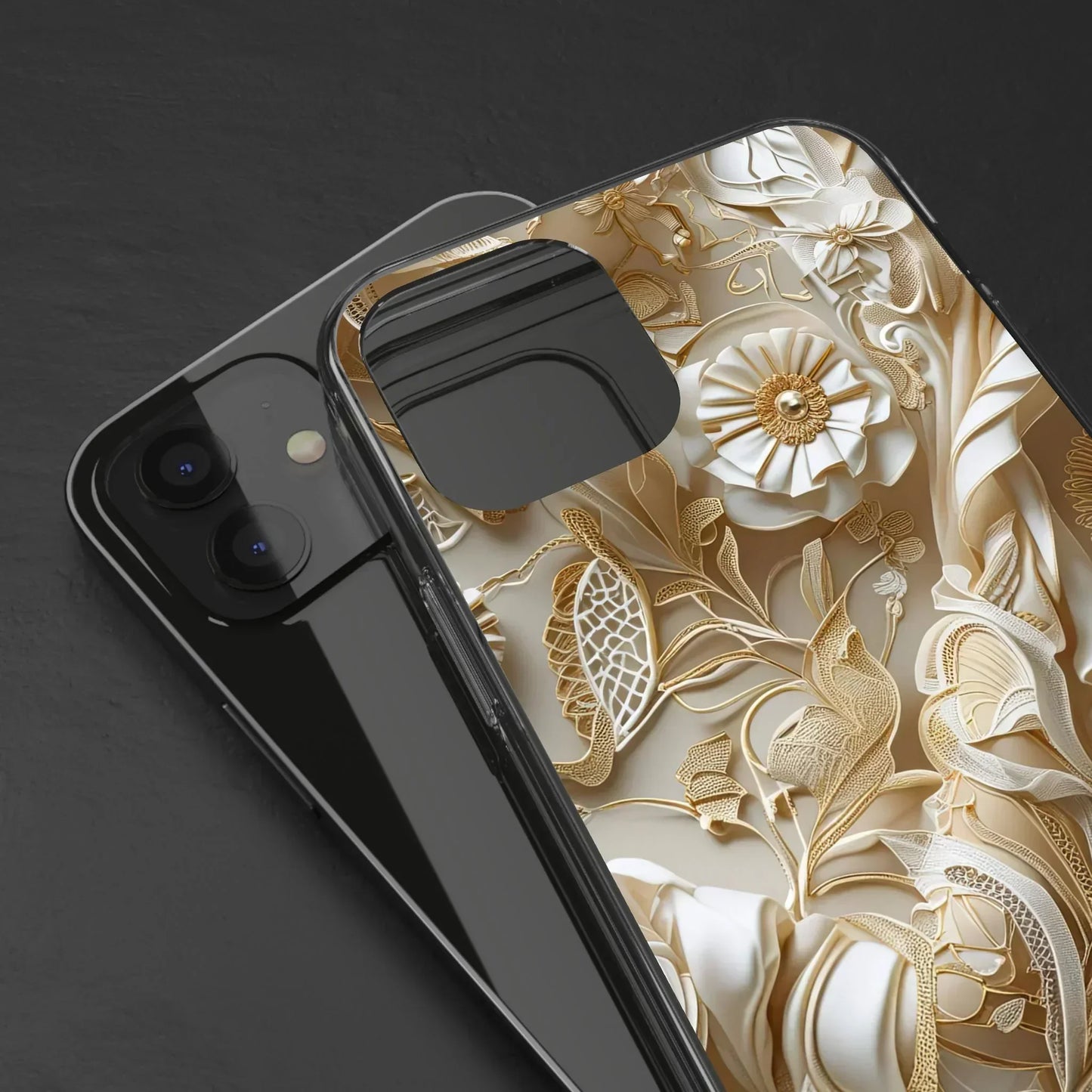 Minimalist Clear Phone Case for iPhone 12-16 and Samsung Galaxy S21 Models - KarArmDesign