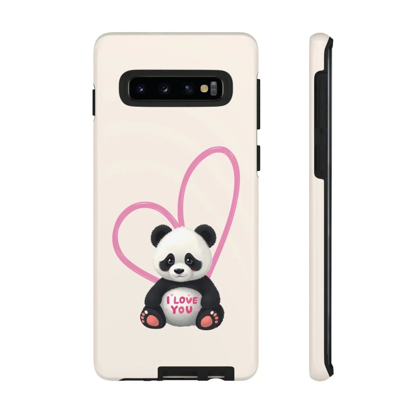 Adorable Panda Phone Case for Samsung Galaxy S10-S25 Models - KarArmDesign